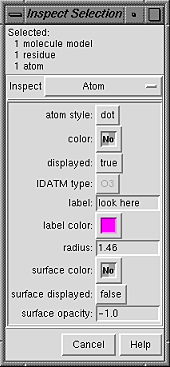 selection inspector