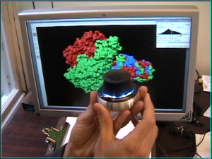click for QuickTime video... Space Navigator demonstration