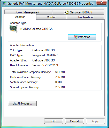 Vista Save Display Settings